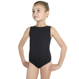 sklep pływacki aqua-swim.pl Body dla dziecka BODYSUIT GIRLS LEOTARD black 116 GWINNER