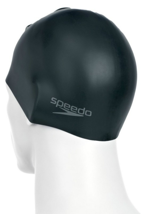 sklep pływacki aqua-swim.pl Czepek pływacki Plain Moulded Silicone 8-709849097 czarny SPEEDO z tyłu sklep pływacki aqua-swim.pl Czepek pływacki Plain Moulded Silicone 8-709849097 czarny SPEEDO z tyłu