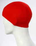 sklep pływacki aqua-swim.pl CZEPEK PŁYWACKI NA BASEN POLIESTROWY SPEEDO POLYESTER CAP 8-710080000 czerwony Z TYŁU