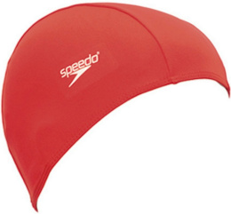 sklep pływacki aqua-swim.pl CZEPEK PŁYWACKI NA BASEN POLIESTROWY SPEEDO POLYESTER CAP 8-710080000 czerwony