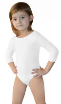 sklep pływacki aqua-swim.pl BODY DLA DZIECKA NA BALET GIMNASTYKĘ TANIEC BODYSUIT GIRLS ¾ SLEEVE LEOTARD 122