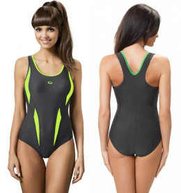 STRÓJ KĄPIELOWY JEDNOCZĘŚCIOWY KOSTIUM PŁYWACKI 42 XL AQUA II