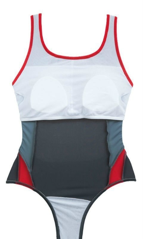 sklep pływacki aqua-swim.pl STRÓJ KĄPIELOWY JEDNOCZĘŚCIOWY KOSTIUM PŁYWACKI ALINKA II 40 GWINNER strona wewnętrzna