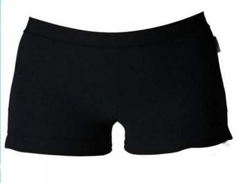 sklep pływacki aqua-swim.pl SPODENKI DAMSKIE SZORTY BAWEŁNIANE ADA L 40 GWINNER black cotton