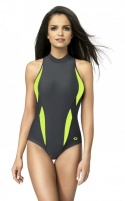 sklep pływacki aqua-swim.pl STRÓJ KĄPIELOWY JEDNOCZĘŚCIOWY KOSTIUM PŁYWACKI AQUA SPORT II 38 GWINNER przód