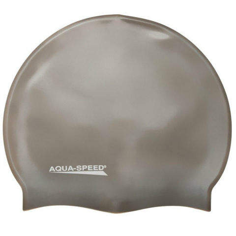 sklep pływacki aqua-swim.pl CZEPEK PŁYWACKI SILIKONOWY AQUA-SPEED MEGA 19 SZARY sklep pływacki aqua-swim.pl CZEPEK PŁYWACKI SILIKONOWY AQUA-SPEED MEGA 19 SZARY