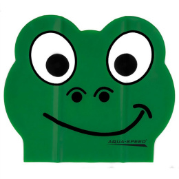 CZEPEK DO PŁYWANIA DLA DZIECI NA BASEN ZOO LATEX AQUA-SPEED FROG