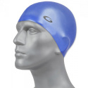 sklep pływacki aqua-swim.pl CZEPEK PŁYWACKI SILIKONOWY SILICONE SOLID CAP violet GWINNER na modelu