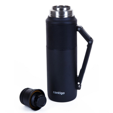 sklep pływacki aqua-swim.pl TERMOS CONTIGO 1,2l CIEPŁO DO 35h ZIMNO DO 60h MATTE BLACK 1000-0769 z korkiem sklep pływacki aqua-swim.pl TERMOS CONTIGO 1,2l CIEPŁO DO 35h ZIMNO DO 60h MATTE BLACK 1000-0769 z korkiem