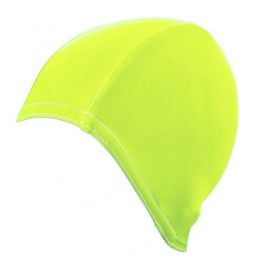 sklep pływacki aqua-swim.pl CZEPEK PŁYWACKI MATERIAŁOWY NA DŁUGIE WŁOSY BATHING CAP FOR LONG HAIR FLUO YELLOW