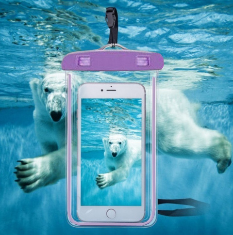 sklep pływacki aqua-swim.pl WODOSZCZELNE WODOODPORNE ETUI NA TELEFON DOKUMENTY 04074 fioletowe w wodzie sklep pływacki aqua-swim.pl WODOSZCZELNE WODOODPORNE ETUI NA TELEFON DOKUMENTY 04074 fioletowe w wodzie