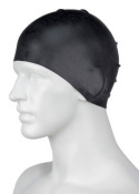 sklep pływacki aqua-swim.pl CZEPEK PŁYWACKI SPEEDO NA DŁUGIE WŁOSY LONG  HAIR CAP 8-061680001 BLACK model bok