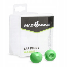 ZATYCZKI DO USZU SILIKONOWE EARPLUGS MAD WAVE WAXBALL