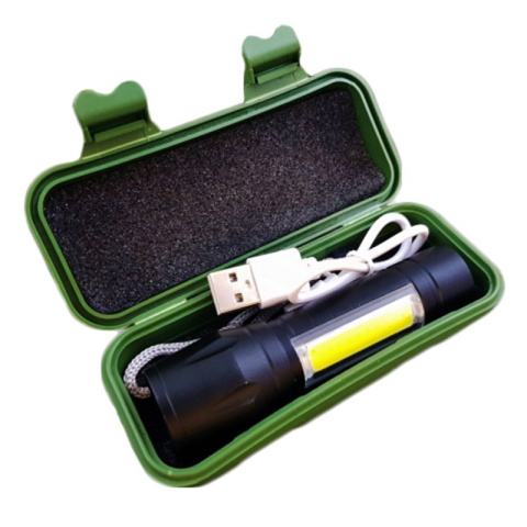 sklep pływacki aqua-swim.pl LATARKA KIESZONKOWA LED AKUMULATOR COB USB ZOOM w opakowaniu sklep pływacki aqua-swim.pl LATARKA KIESZONKOWA LED AKUMULATOR COB USB ZOOM w opakowaniu
