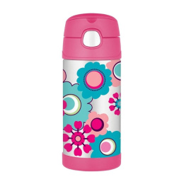 Kubek termiczny dziecięcy termos ze słomką 355 ml