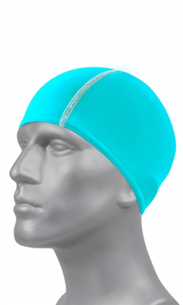 sklep pływacki aqua-swim.pl CZEPEK PŁYWACKI KĄPIELOWY NA BASEN SWIMMING CAP TURKUSOWY