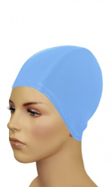 sklep pływacki aqua-swim.pl CZEPEK PŁYWACKI MATERIAŁOWY NA DŁUGIE WŁOSY BATHING CAP FOR LONG HAIR BLUE