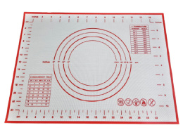 DUŻA SILIKONOWA MATA STOLNICA DO WYPIEKÓW 50X40CM