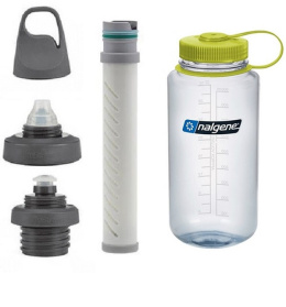 sklep pływacki aqua-swim.pl LIFESTRAW Filtr Wody 4000L + butelka Nalgene WM 1L 3