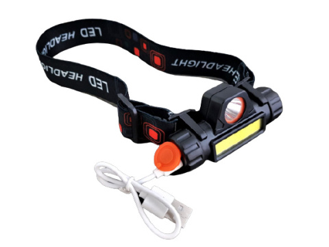 sklep pływacki aqua-swim.pl Lampka latarka czołowa COB + SMD XPE i MAGNES USB 4 sklep pływacki aqua-swim.pl Lampka latarka czołowa COB + SMD XPE i MAGNES USB 4
