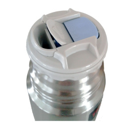 Thermos Mountain Termos turystyczny z kubkiem 0,75l SREBRNY