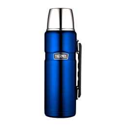TERMOS TURYSTYCZNY Z UCHWYTEM NA NAPOJE 1,2L THERMOS KING NIEBIESKI