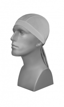 Bandana bandamka chusta ODDYCHAJĄCA szara męska