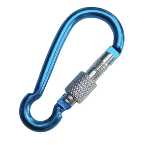 sklep pływacki aqua-swim.pl KARABINEK ZAKRĘCANY DO KLUCZY Z BLOKADĄ 6,5cm zamknięte sklep pływacki aqua-swim.pl KARABINEK ZAKRĘCANY DO KLUCZY Z BLOKADĄ 6,5cm zamknięte