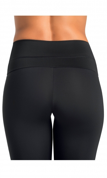 MODELUJĄCE LEGINSY GETRY 3/4 czarne damskie 36 S BELLY CONTROL Capri MODELUJĄCE LEGINSY GETRY 3/4 czarne damskie 36 S BELLY CONTROL Capri