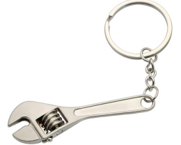 Brelok narzędzie majsterkowicz metal Breloczek do kluczy Klucz francuski