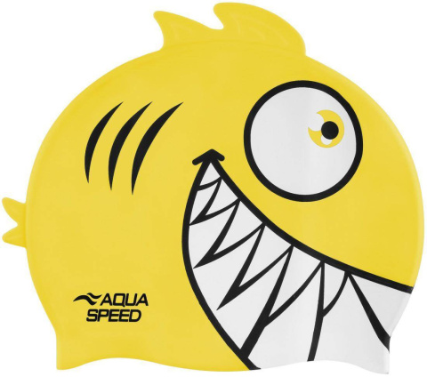 sklep pływacki aqua-swim.pl CZEPEK PŁYWACKI DLA DZIECI NA BASEN ZOO AQUA-SPEED PIRANA sklep pływacki aqua-swim.pl CZEPEK PŁYWACKI DLA DZIECI NA BASEN ZOO AQUA-SPEED PIRANA