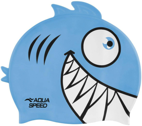 sklep pływacki aqua-swim.pl CZEPEK PŁYWACKI DLA DZIECI NA BASEN ZOO AQUA-SPEED PIRANA sklep pływacki aqua-swim.pl CZEPEK PŁYWACKI DLA DZIECI NA BASEN ZOO AQUA-SPEED PIRANA
