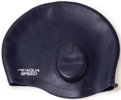 sklep pływacki aqua-swim.pl CZEPEK PŁYWACKI SILIKONOWY Z KIESZENIAMI NA USZY EAR CAP AQUA-SPEED 22 NAVY sklep pływacki aqua-swim.pl CZEPEK PŁYWACKI SILIKONOWY Z KIESZENIAMI NA USZY EAR CAP AQUA-SPEED 22 NAVY
