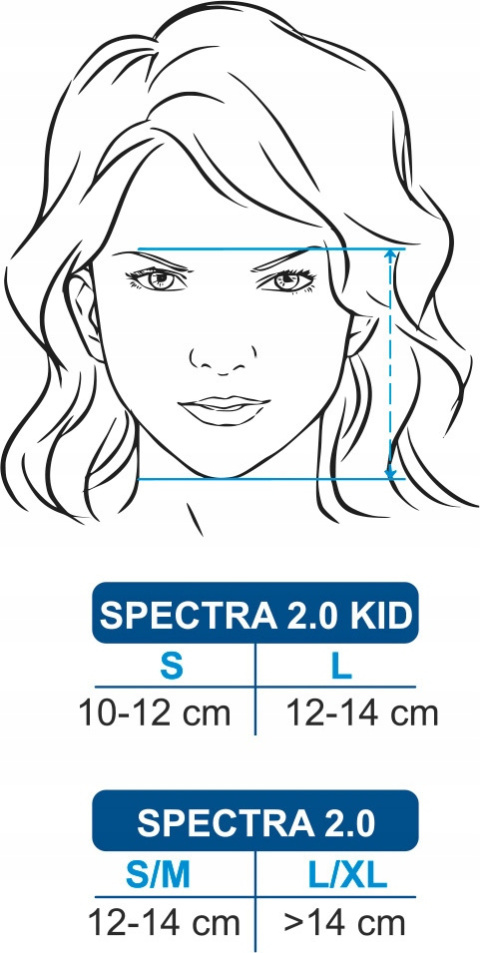 sklep pływacki aqua-swim.pl Maska do nurkowania pełnotwarzowa Spectra 2.0 Kid roz. L rozmiarówka sklep pływacki aqua-swim.pl Maska do nurkowania pełnotwarzowa Spectra 2.0 Kid roz. L rozmiarówka