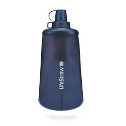 sklep pływacki aqua-swim.pl Turystyczny Filtr Do Wody PEAK SQUEEZE 650ml Blue