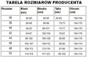 sklep pływacki aqua-swim.pl STRÓJ KĄPIELOWY JEDNOCZĘŚCIOWY KOSTIUM PŁYWACKIy SK0020 granatowy 50 5XL STANTEKS tabela rozmiarów