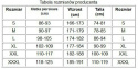 sklep pływacki aqua-swim.pl BLUZA ROWEROWA TERMOAKTYWNA SR0038 36 S STANTEKS tabela rozmiarów