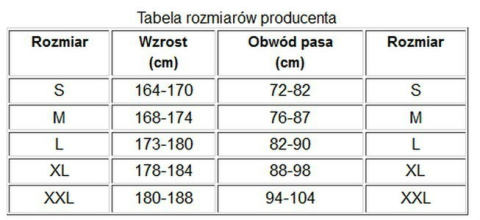 sklep pływacki aqua-swim.pl Spodenki rowerowe na rower z wkładka COOLMAX SR0041 38 M STANTEKS tabela rozmiarów sklep pływacki aqua-swim.pl Spodenki rowerowe na rower z wkładka COOLMAX SR0041 38 M STANTEKS tabela rozmiarów